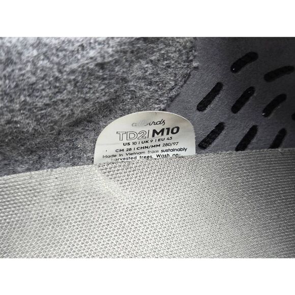 ALLBIRDS TREE DASHER 2 BLACK WHITE SOLE RUNNING SHOES SNEAKERS MENS SIZE 10 - Picture 7 of 8